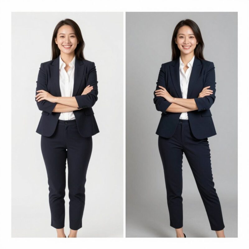 Candidate showing increased confidence through coaching