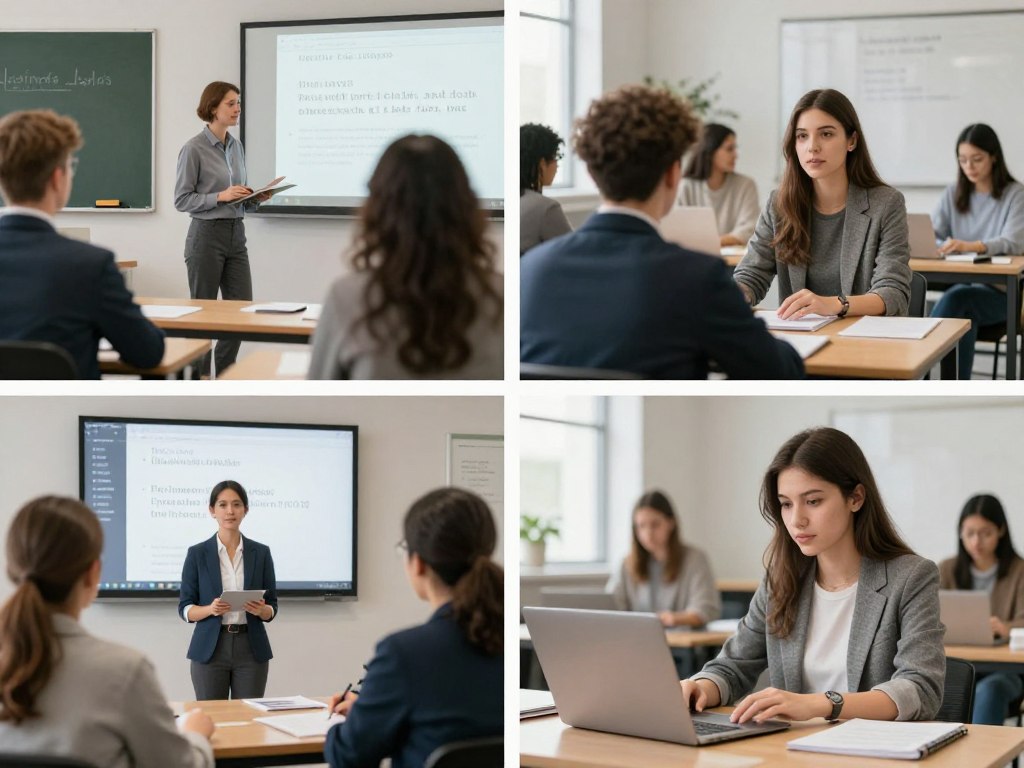 Different business analysis training formats comparison