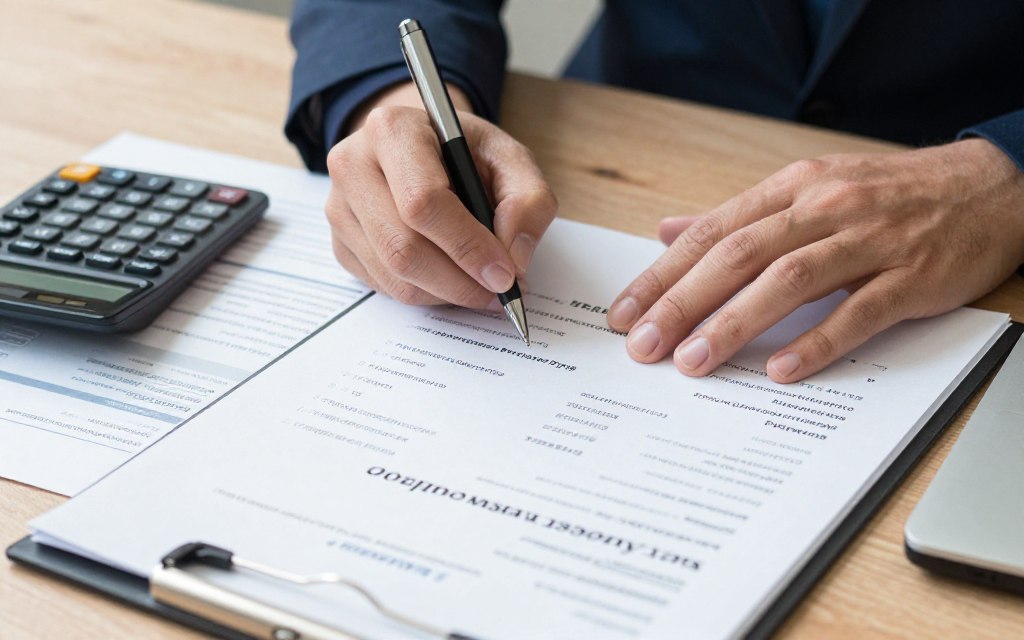 Professional calculating ROI of resume coaching investment
