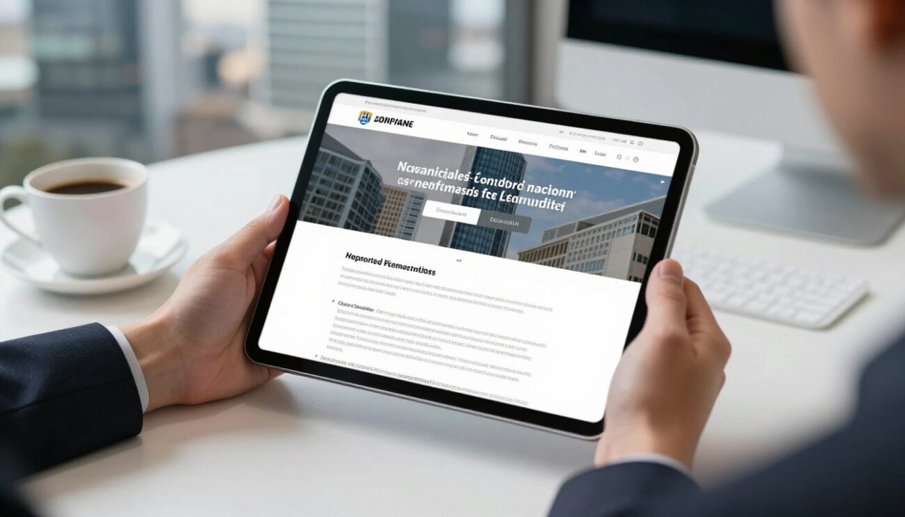 Professional reviewing company research materials for London interview